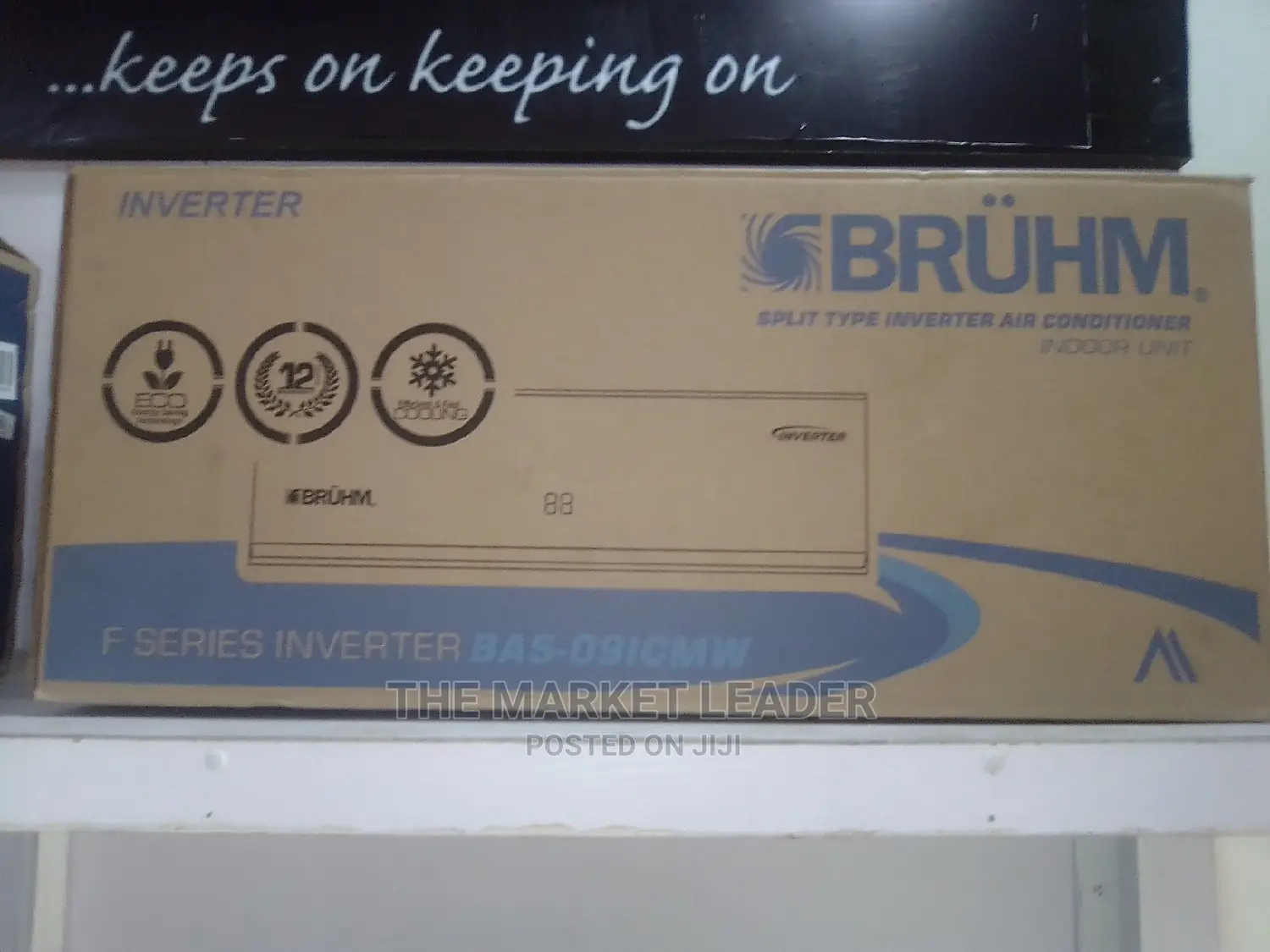 Bruhm 1hp Inverter Ac +Installation Kit