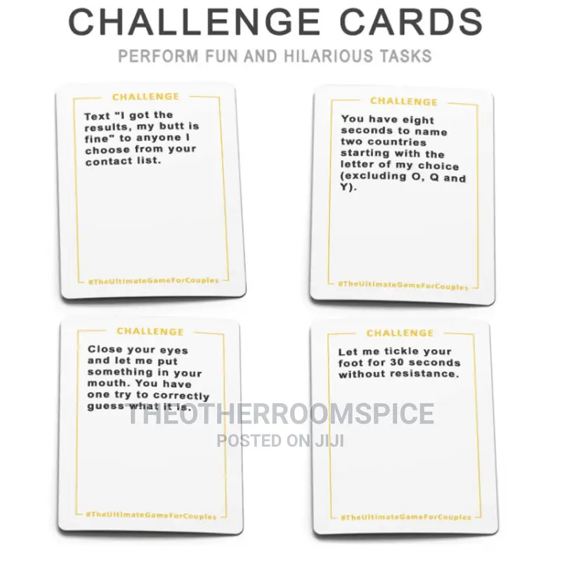 The Ultimate Games for Couple Intimacy Conversation Cards