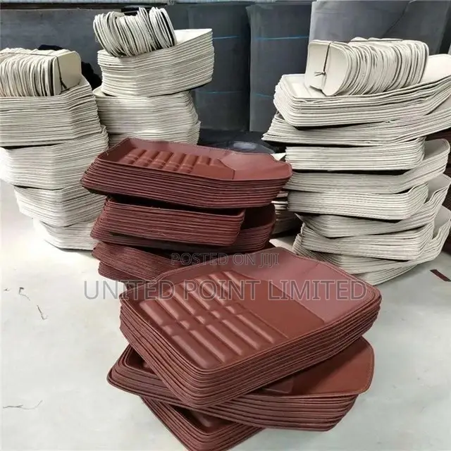 3D Leather Car Floor Mat BROWN