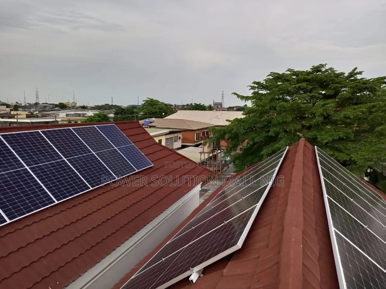 10kva Solar Installation With 8pcs of Tubular Battery