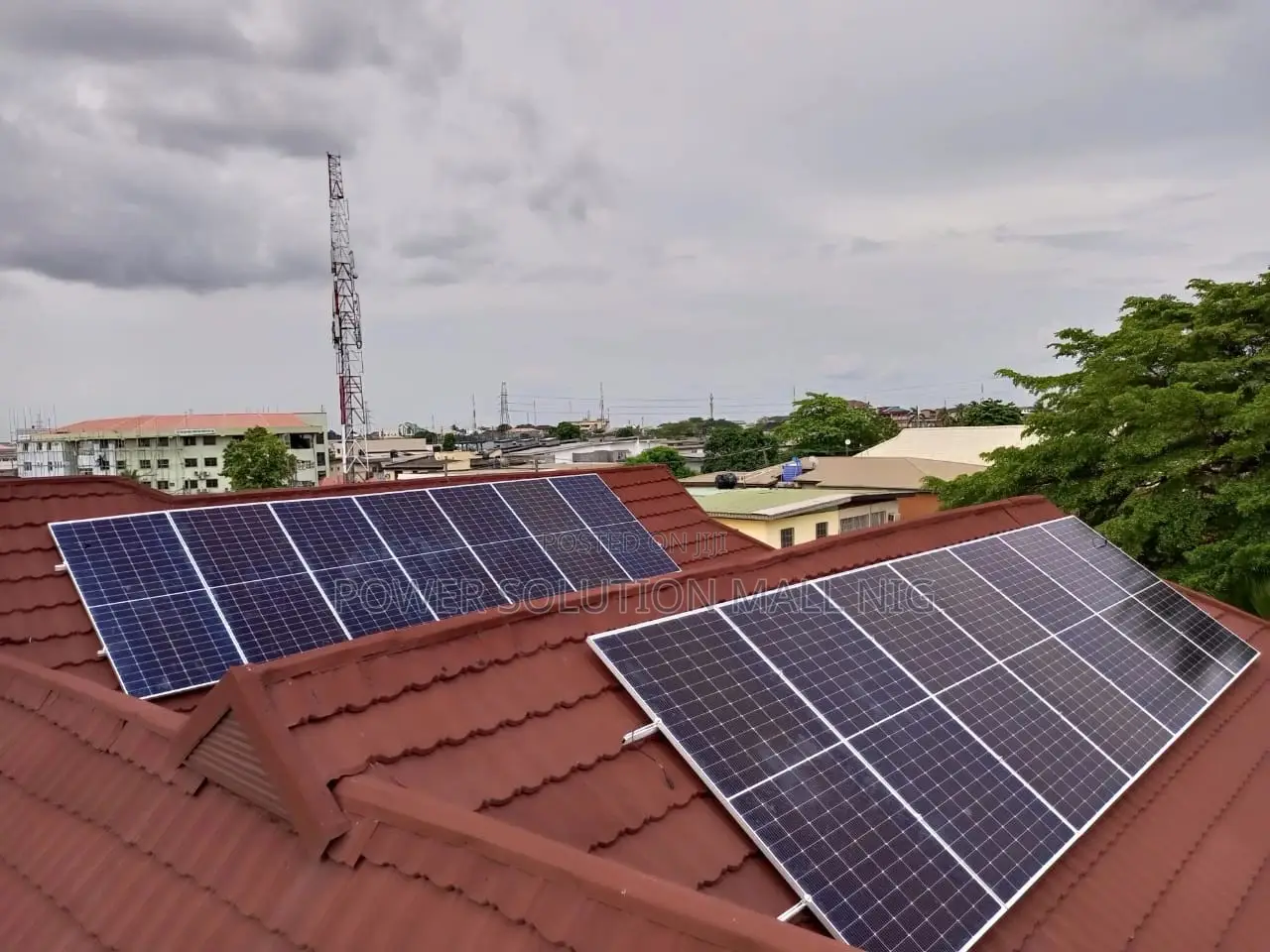 10kva Solar Installation With 8pcs of Tubular Battery