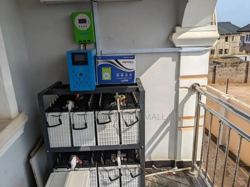 10kva Solar Installation With 8pcs of Tubular Battery