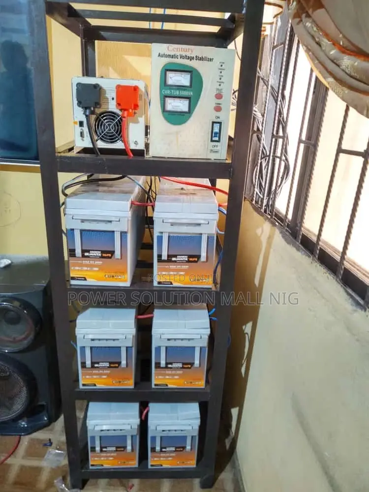 5kva Solar System 6 Quanta Batteries With 16 Solar Panels
