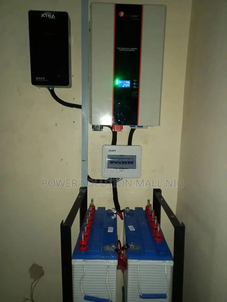7.5kva Solar Installation With Felicity Hybrid Inverter