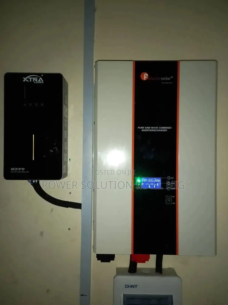 7.5kva Solar Installation With Felicity Hybrid Inverter