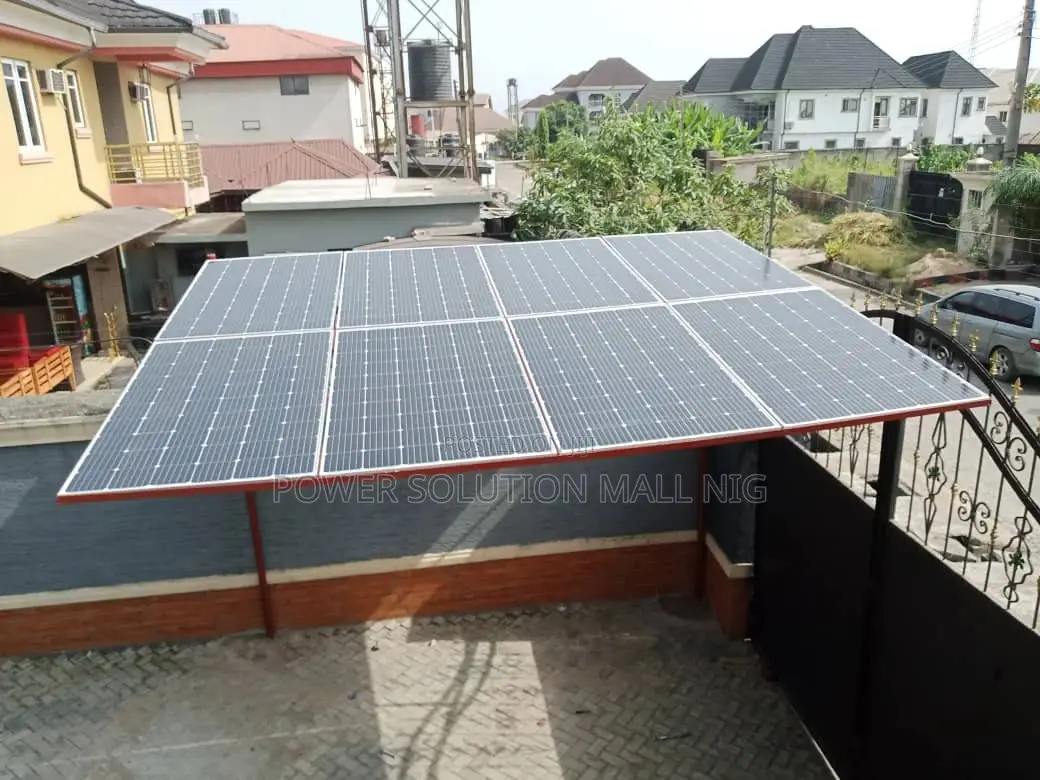 Solar Carport With 3.5kva Solar Solution Installation