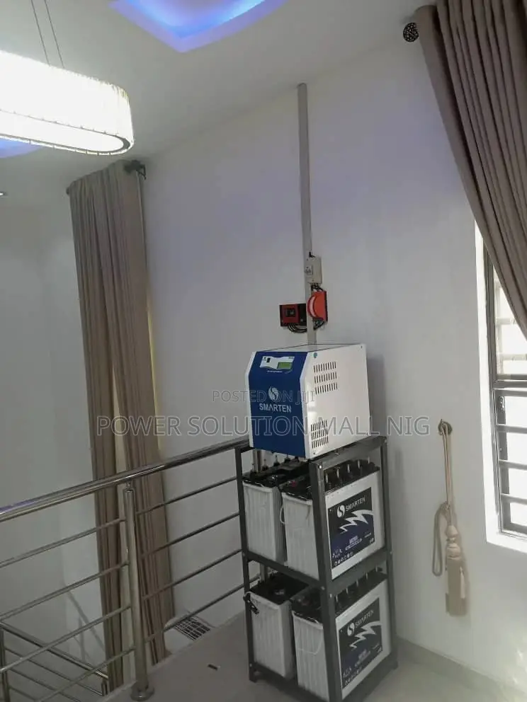5kva Solar Installation With Smarten Bravo Inverter