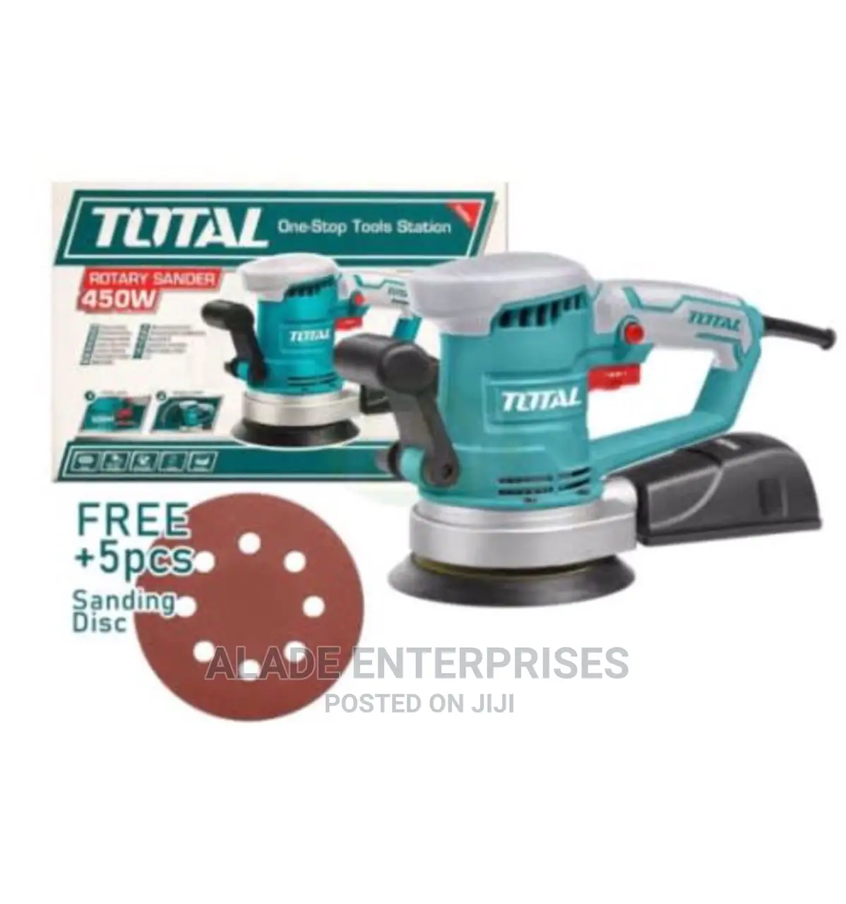 Total Rotary Sander 450W (Tf2041506)