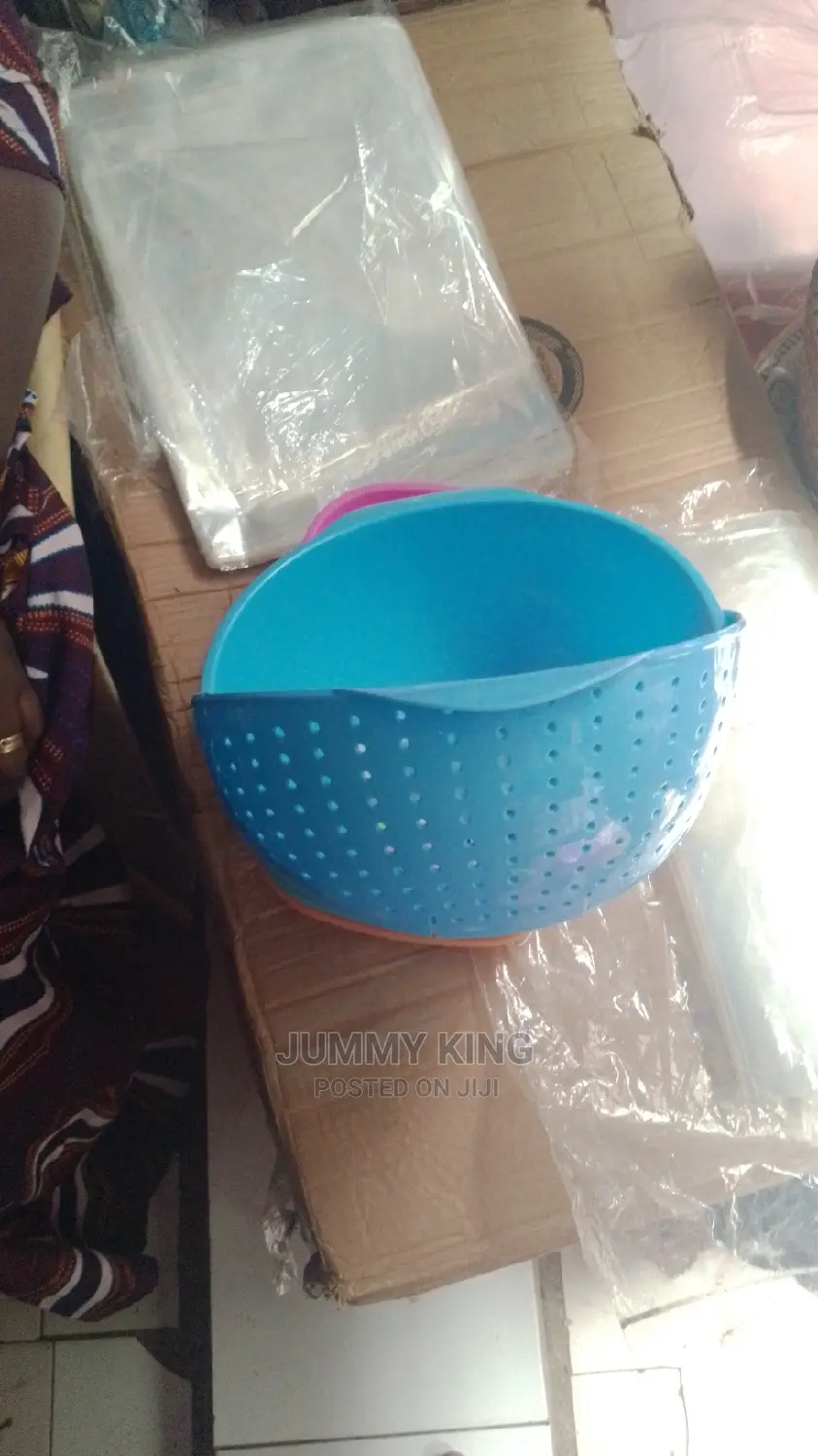 2 In1 Vegetable Rice Bowl Sieve-Multicolour