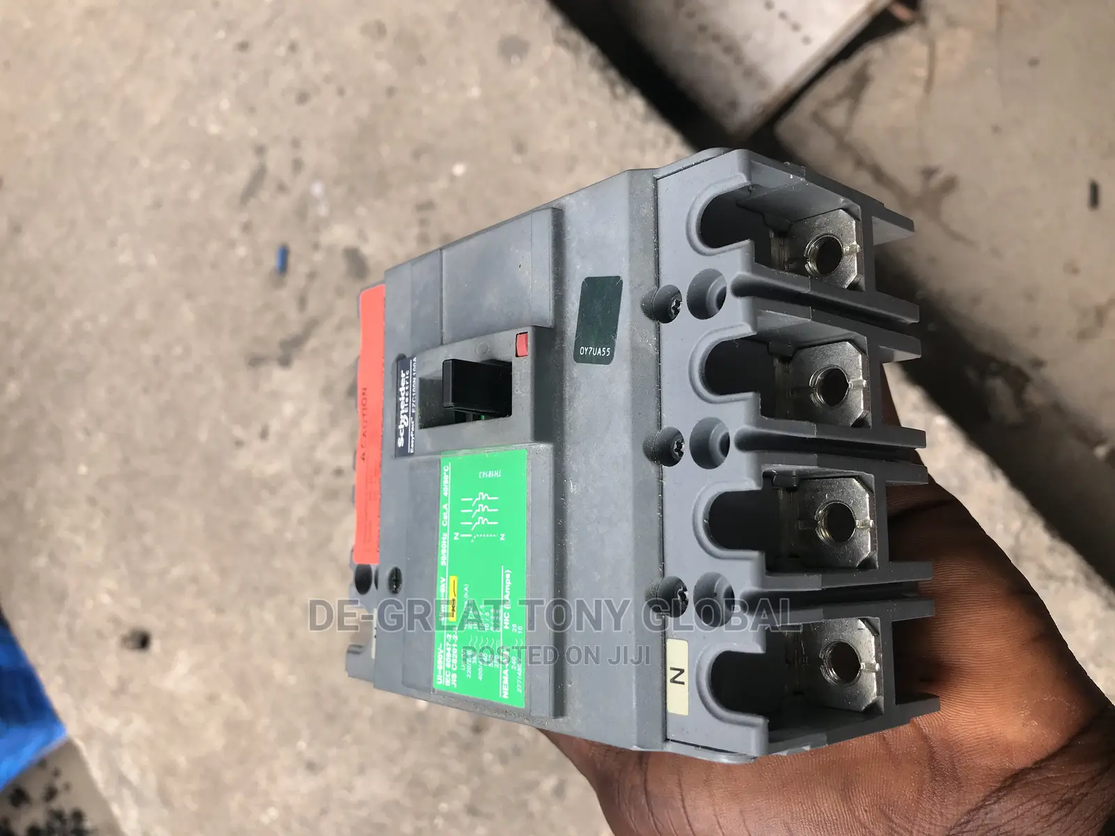 Schneider McCb 100A 4p