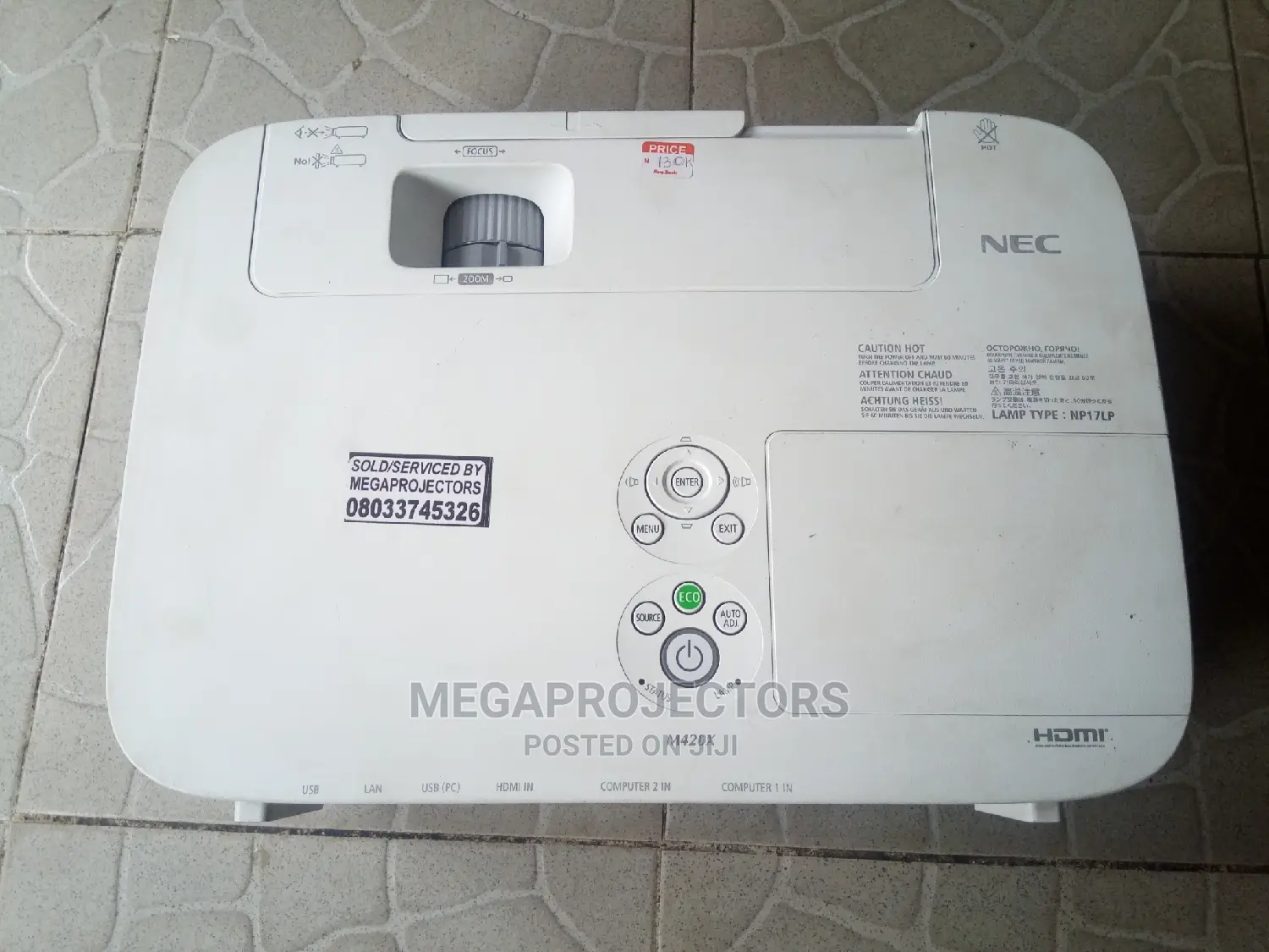 NEC M420X Quality Projector