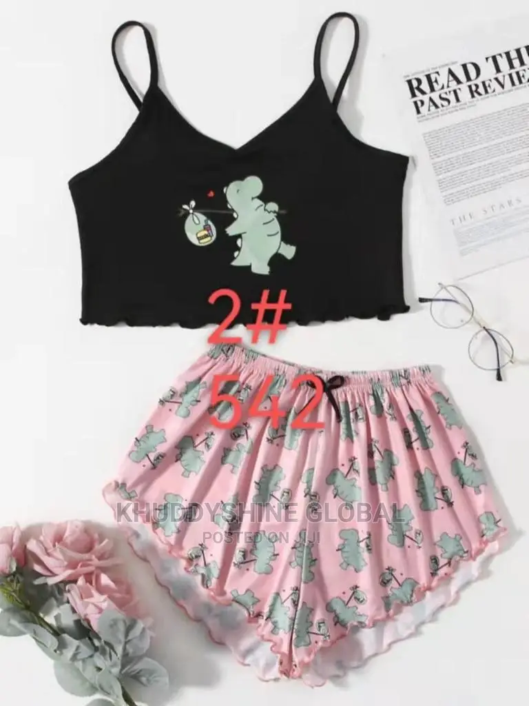 2 Pieces Night Wear Set