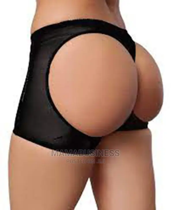 2 IN 1 Butt Lifter Enhancer Thigh Shapewear - Beige/Black