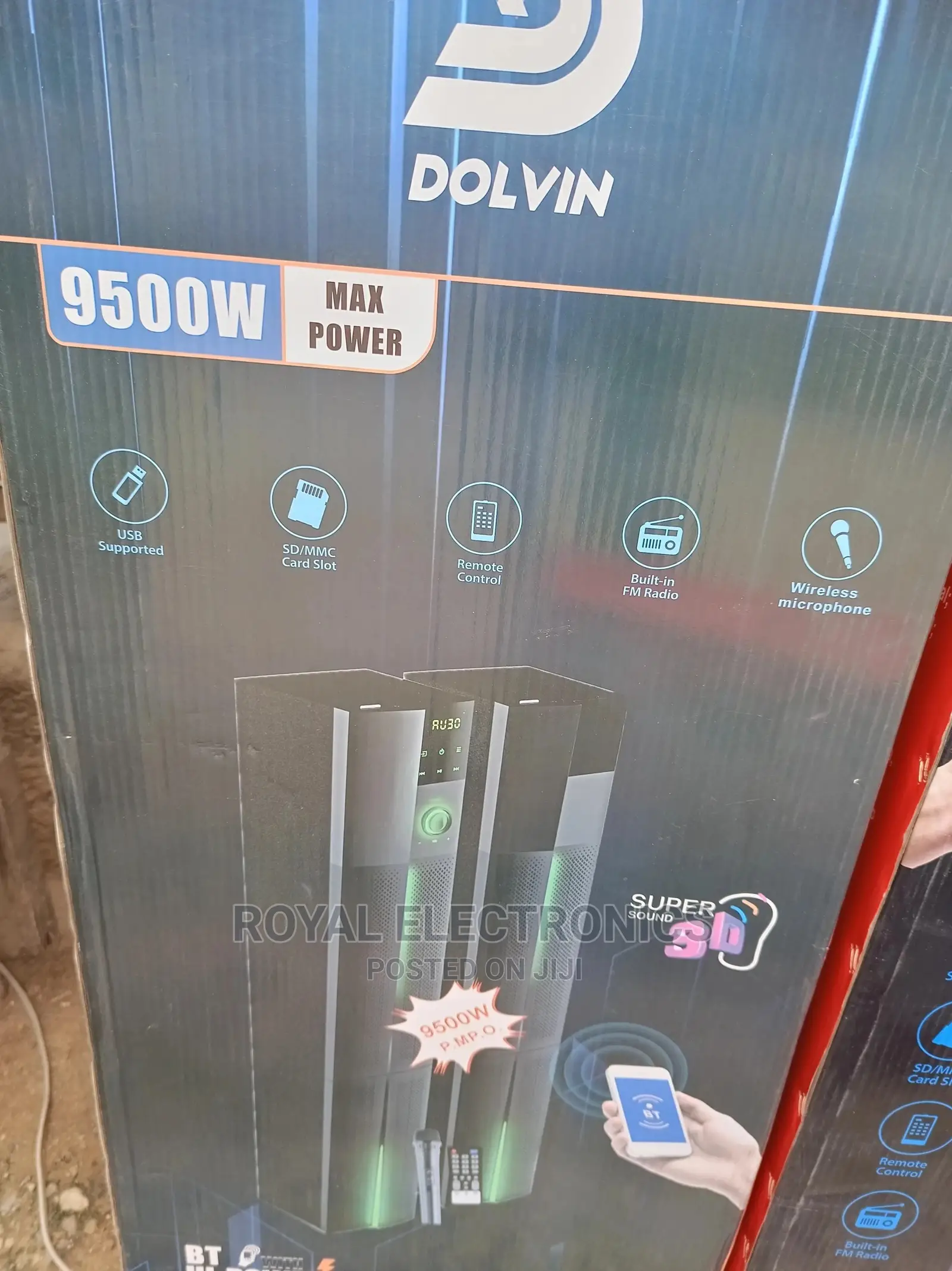 Brand New Dolvin(DS-3, 950w) 3dsuper Sound Speaker