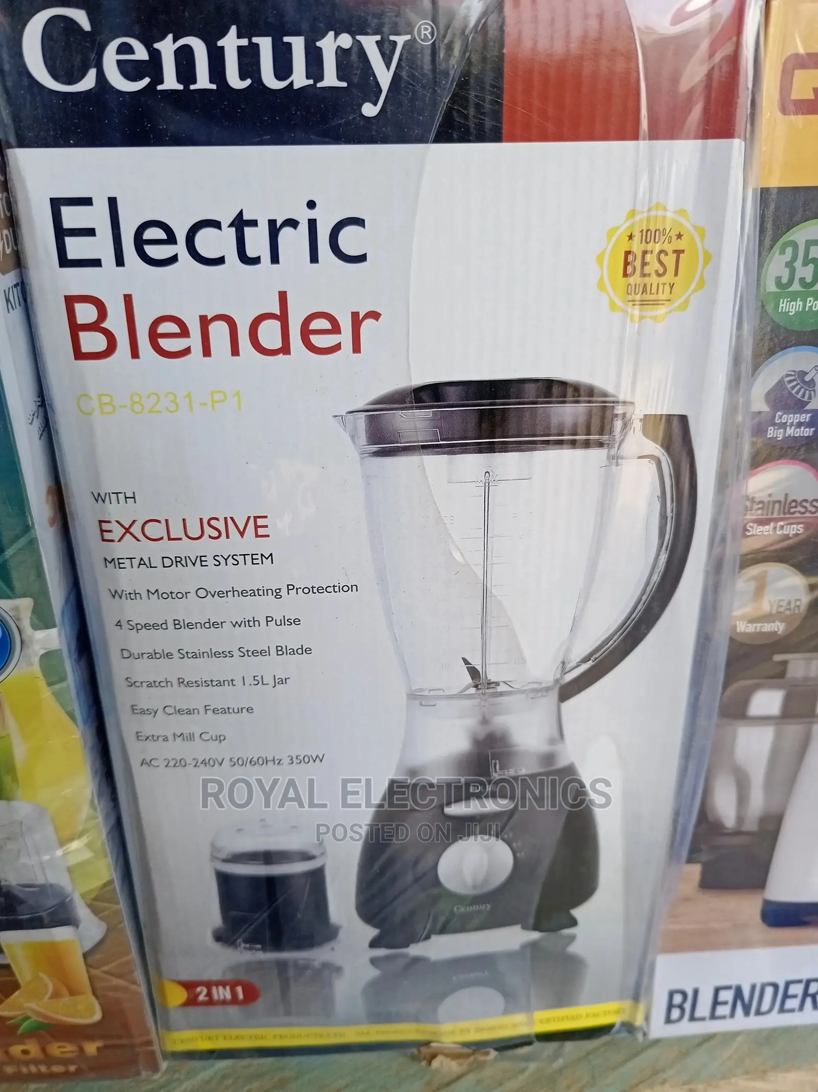 Brand New Century Electric Blender 2 in 1