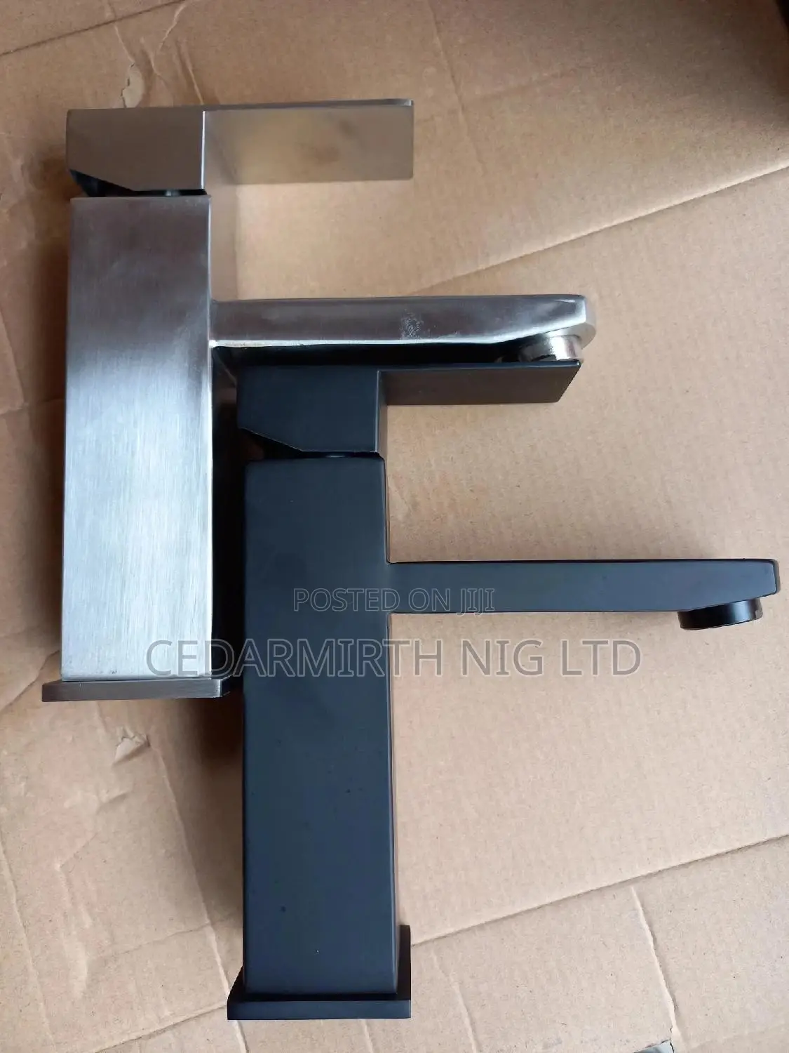 Antirust Black Basin Mixers
