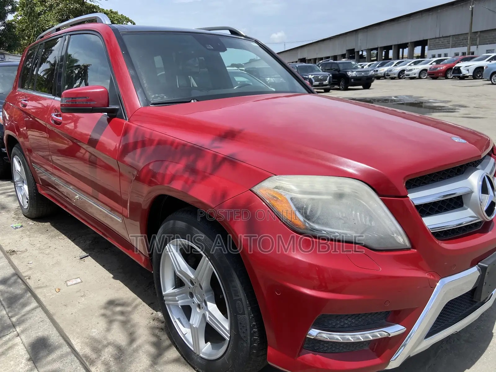 Mercedes-Benz GLK-Class 350 4MATIC 2013 Red