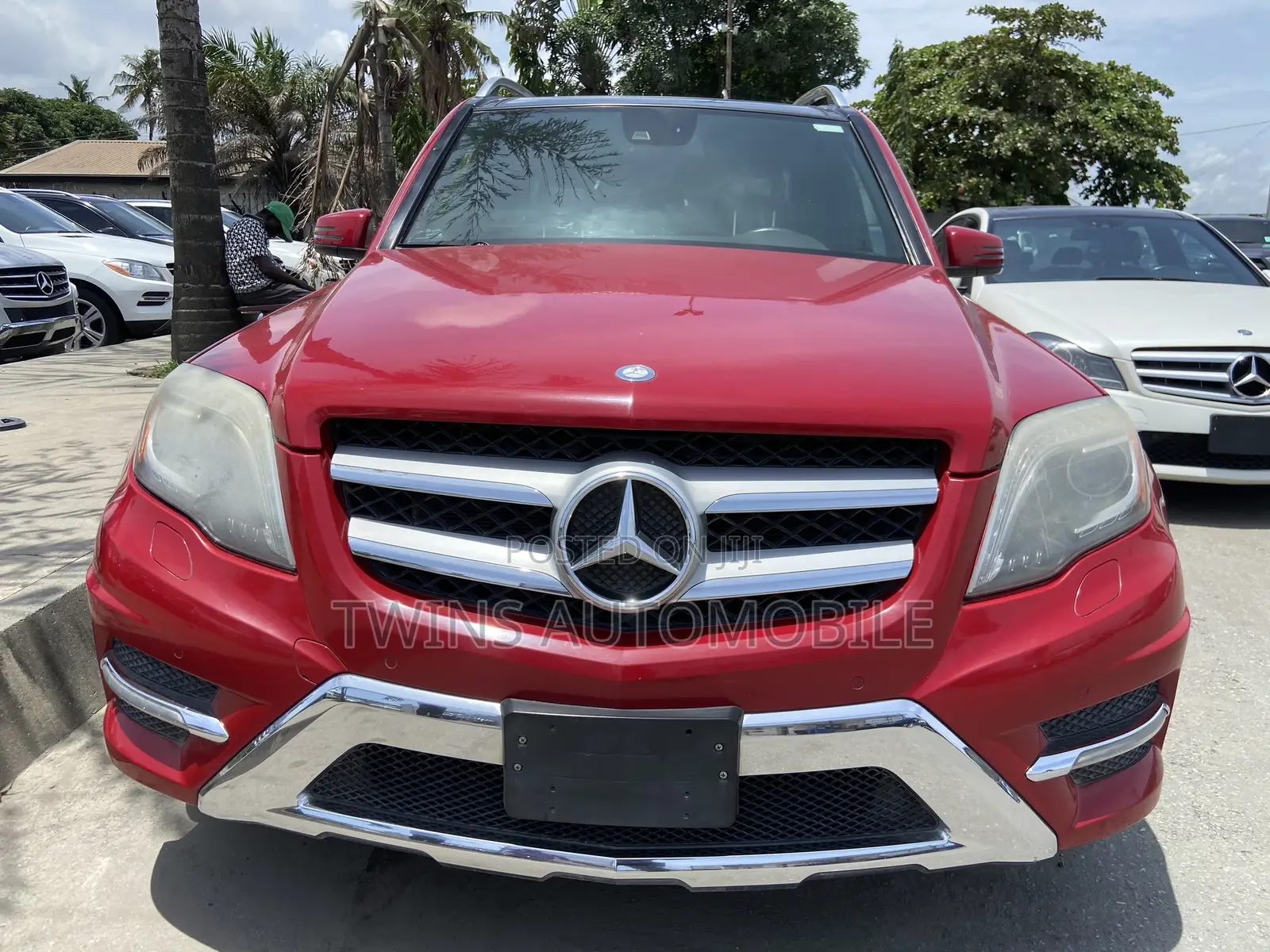 Mercedes-Benz GLK-Class 350 4MATIC 2013 Red