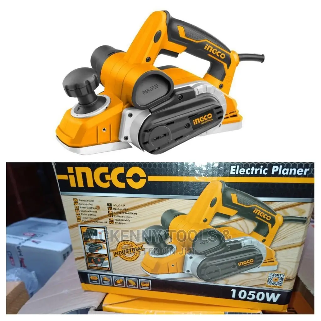 Ingco Electric Planer 1050W - PL10508 (0