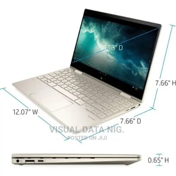 New Laptop HP Envy X360 8GB Intel Core I7 SSD 512GB