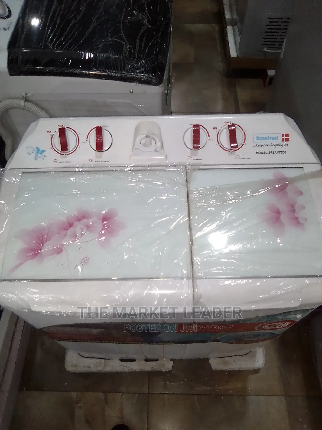 Scanfrost 6kg Washing Machine Semi Automatic Sfwmtta