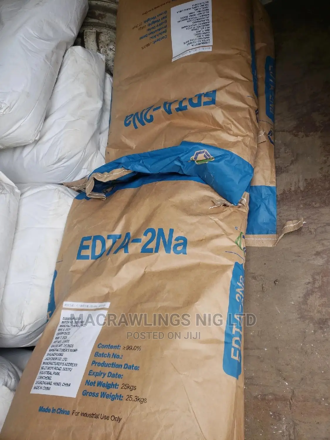 Edta Disodium Salt 2na