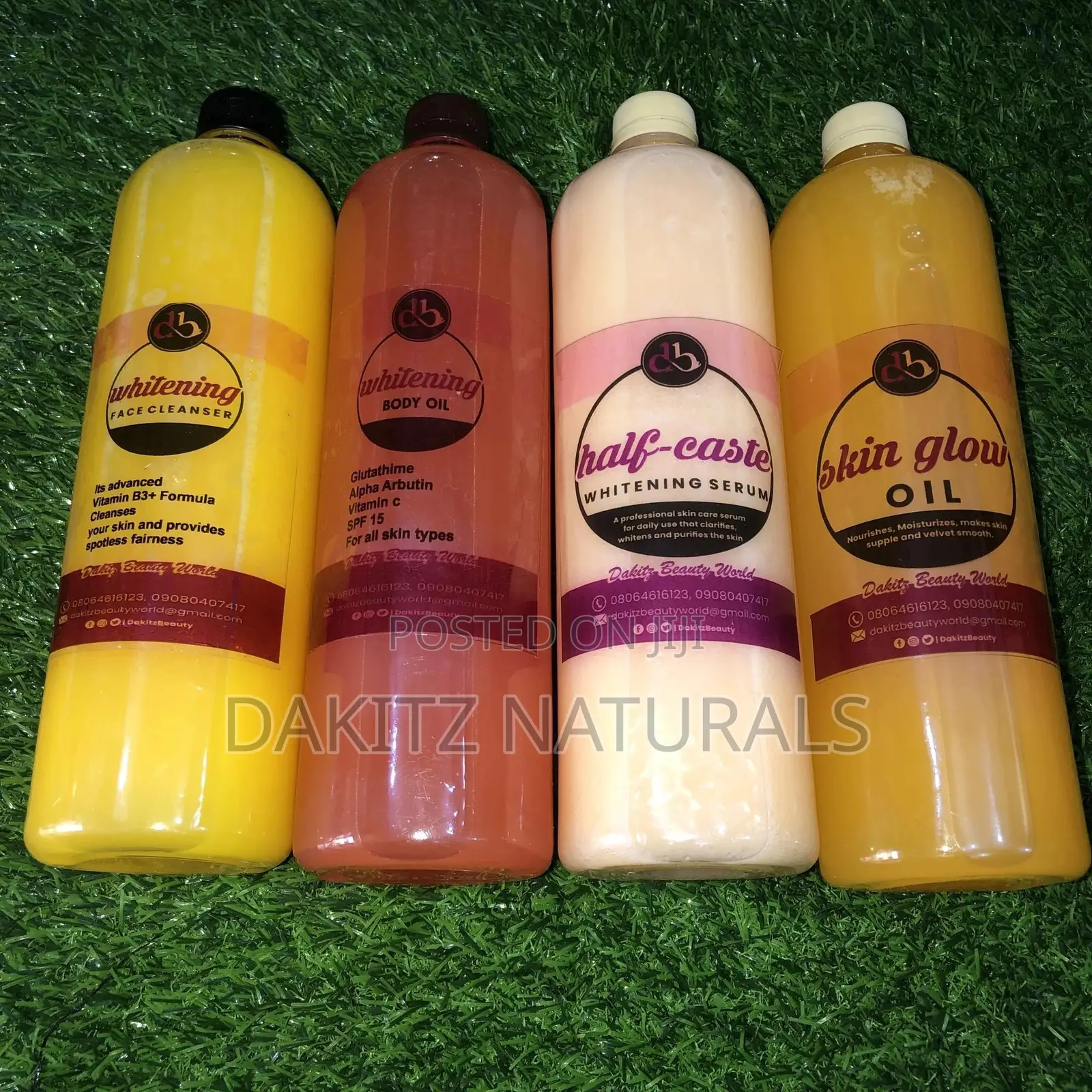 Skin Glow Oil and Whitening Oils Set