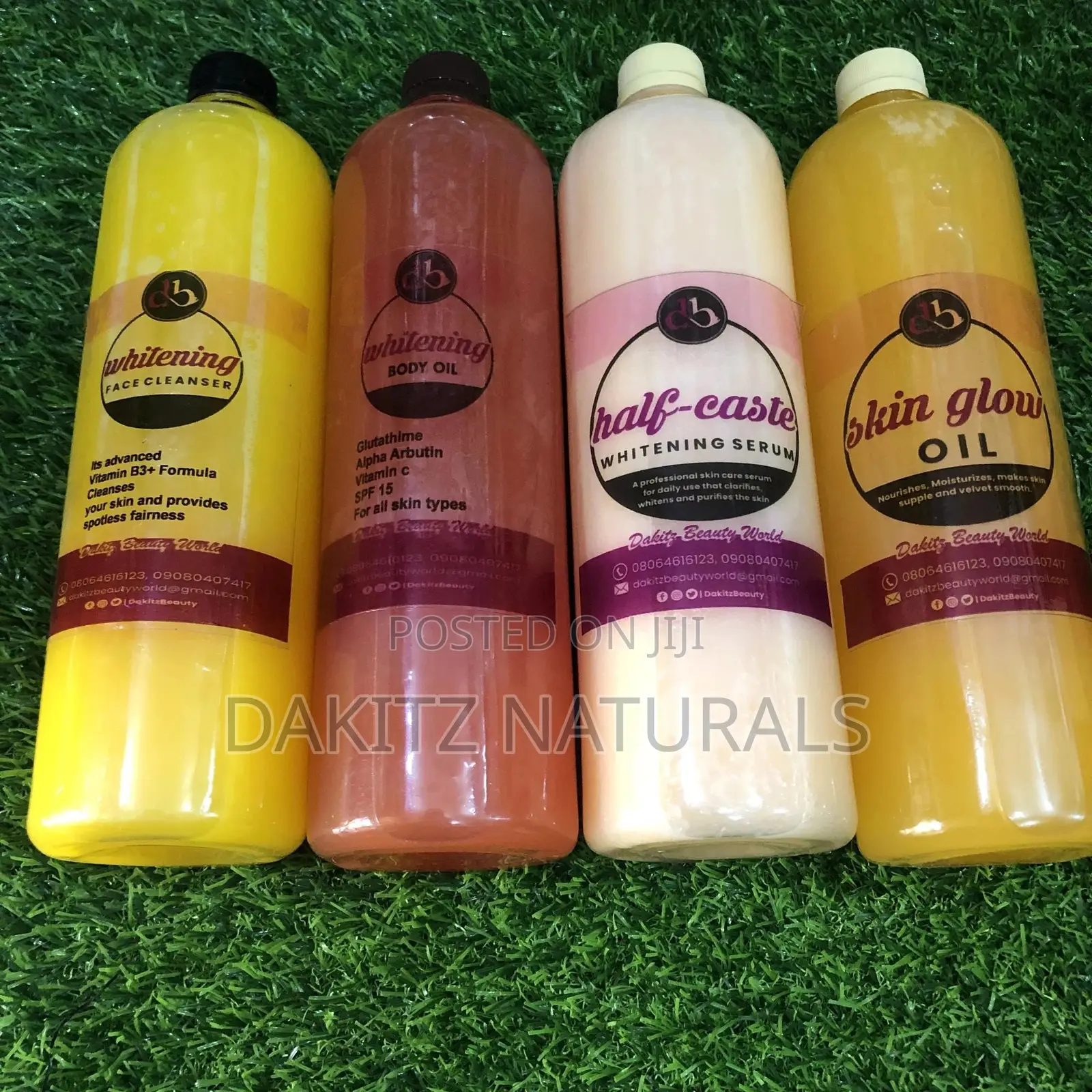 Skin Glow Oil and Whitening Oils Set