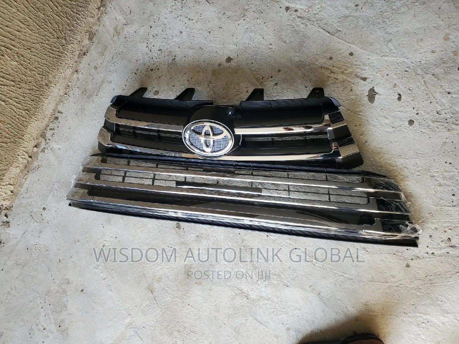 Up And Down Grilles For Toyota Highlander 2017-2019 Direct