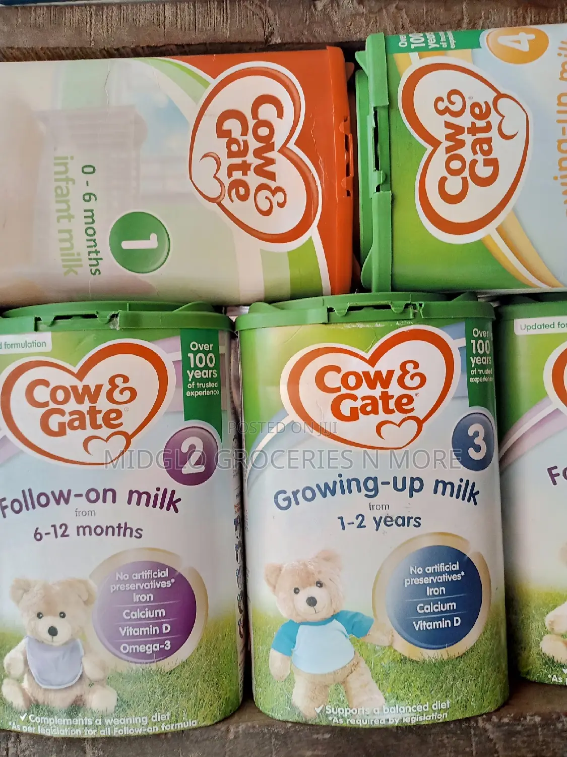 Cow &Gate Growing Up Milk 3, 1-2 Yrs, By 6