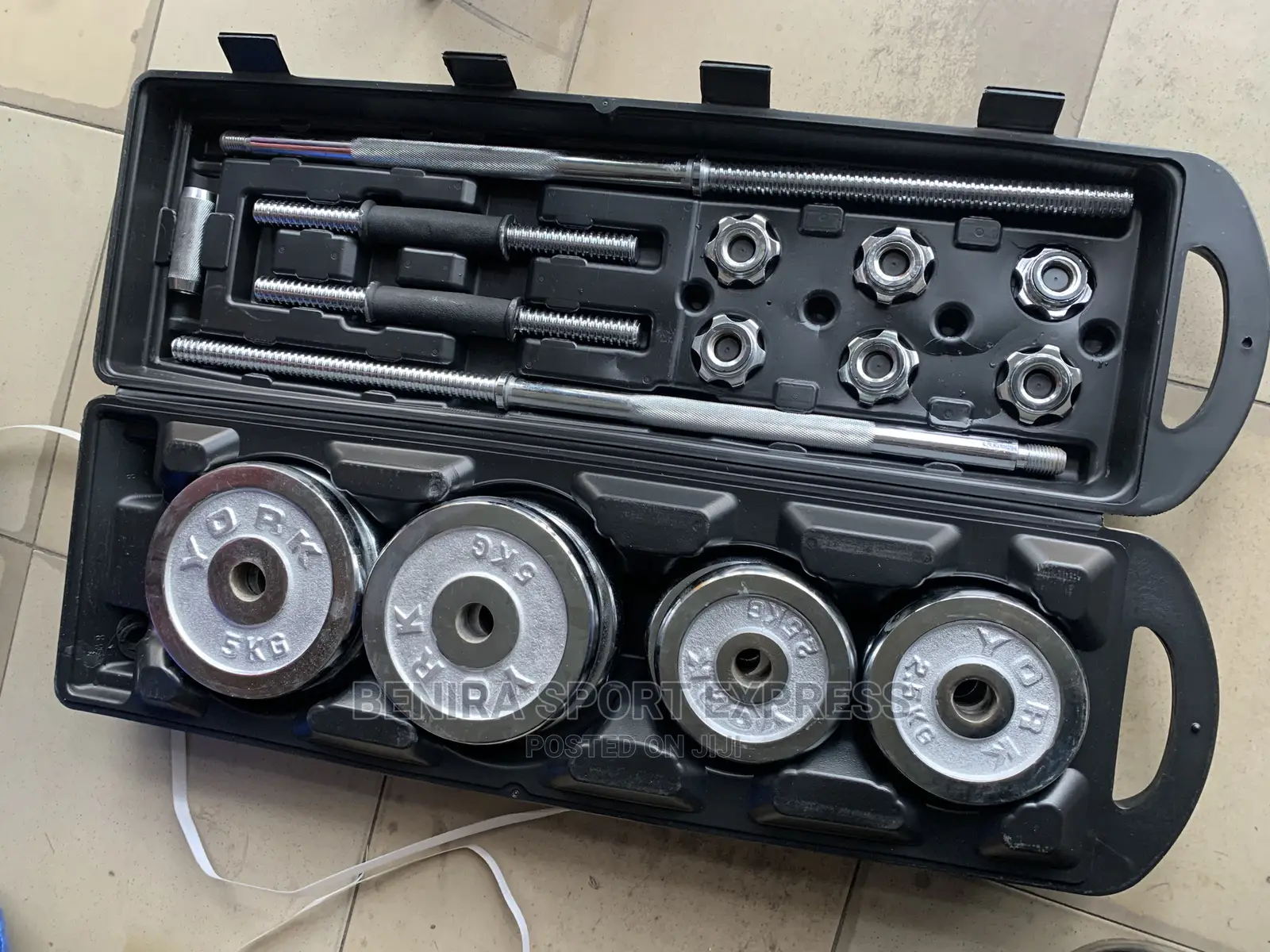 50kg Dumbbells ( York )