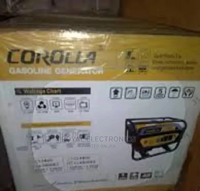 Brand New Corolla Gasoline Generator Japanese(CL-3800))