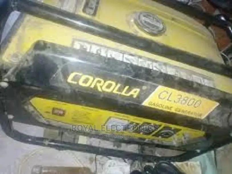 Brand New Corolla Gasoline Generator Japanese(CL-3800))