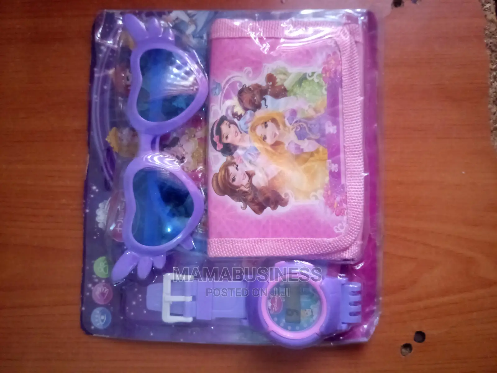 Princess Kids Watch, Glass and Purse Accessories