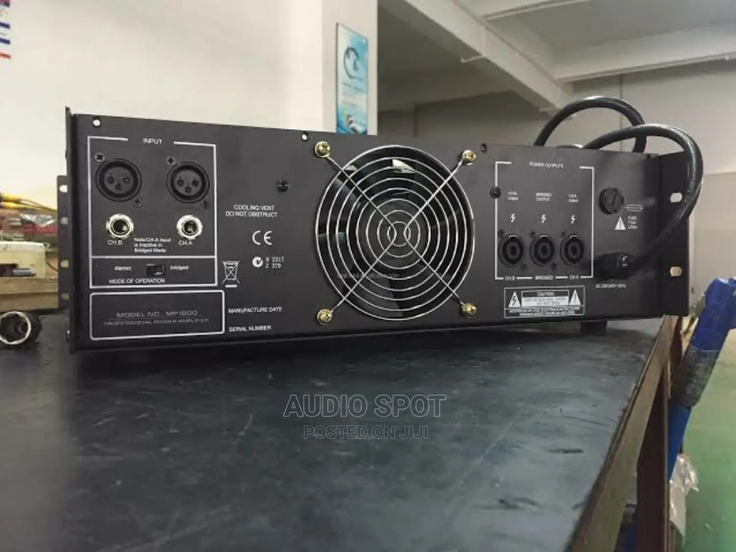 Original U.K Wharfedale Mp2800 Power Amplifier Complete.
