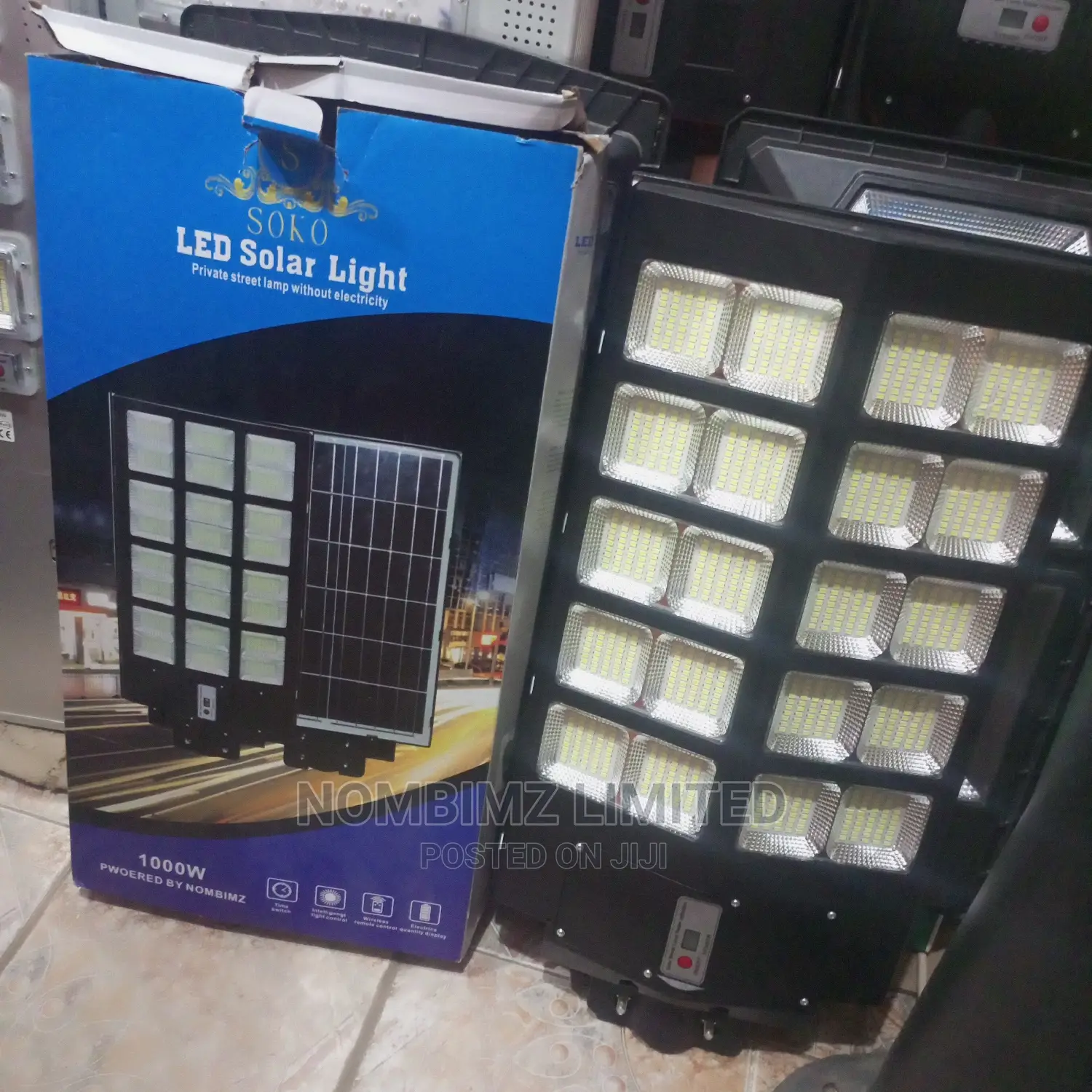 New 1200w Super Bright Soko Led Solar Street Light
