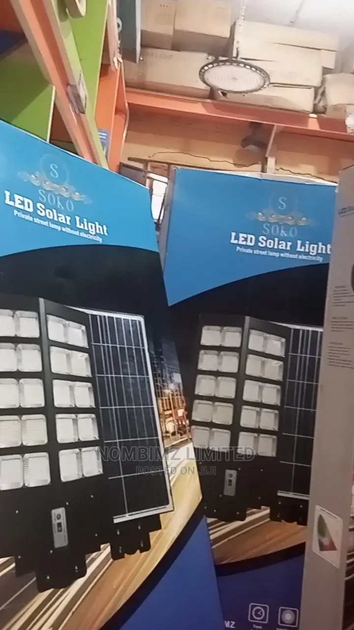 New 1200w Super Bright Soko Led Solar Street Light