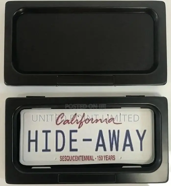 License Plate Shutter Cover