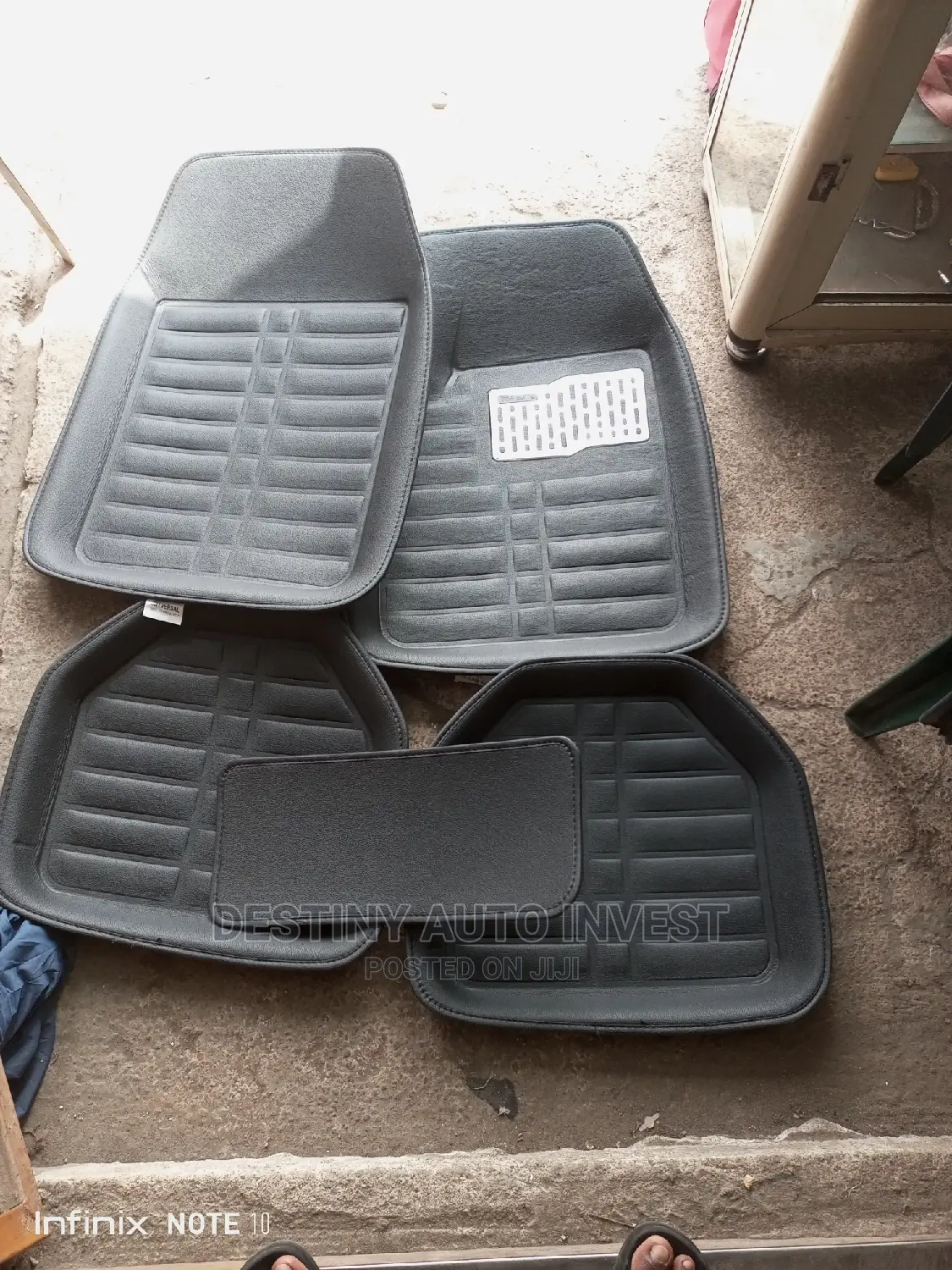 Leather Floor/Foot Mats