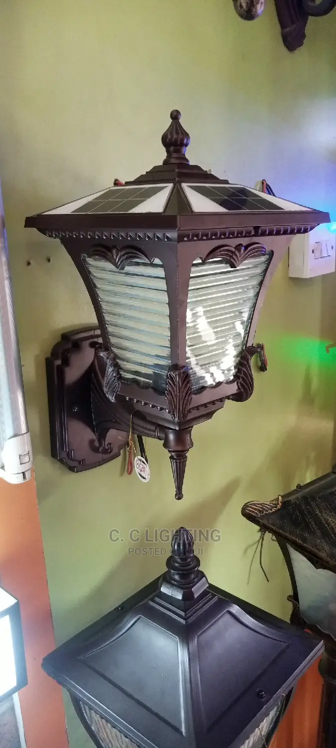Pillar Light Hanging With Solar