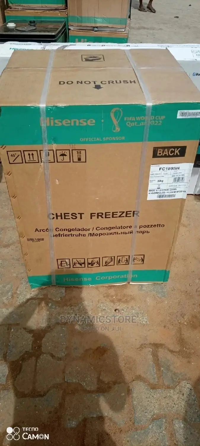Hisense Chest Freezer 150 Liters.