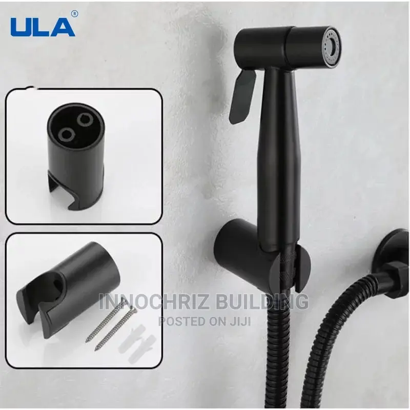 Black Bidet/Hand Sprayer