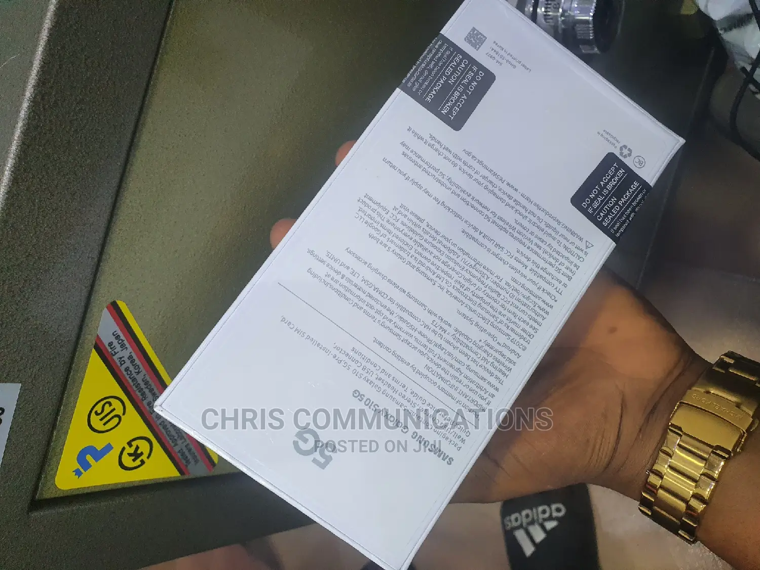 New Samsung Galaxy S10 5G 256 GB Black