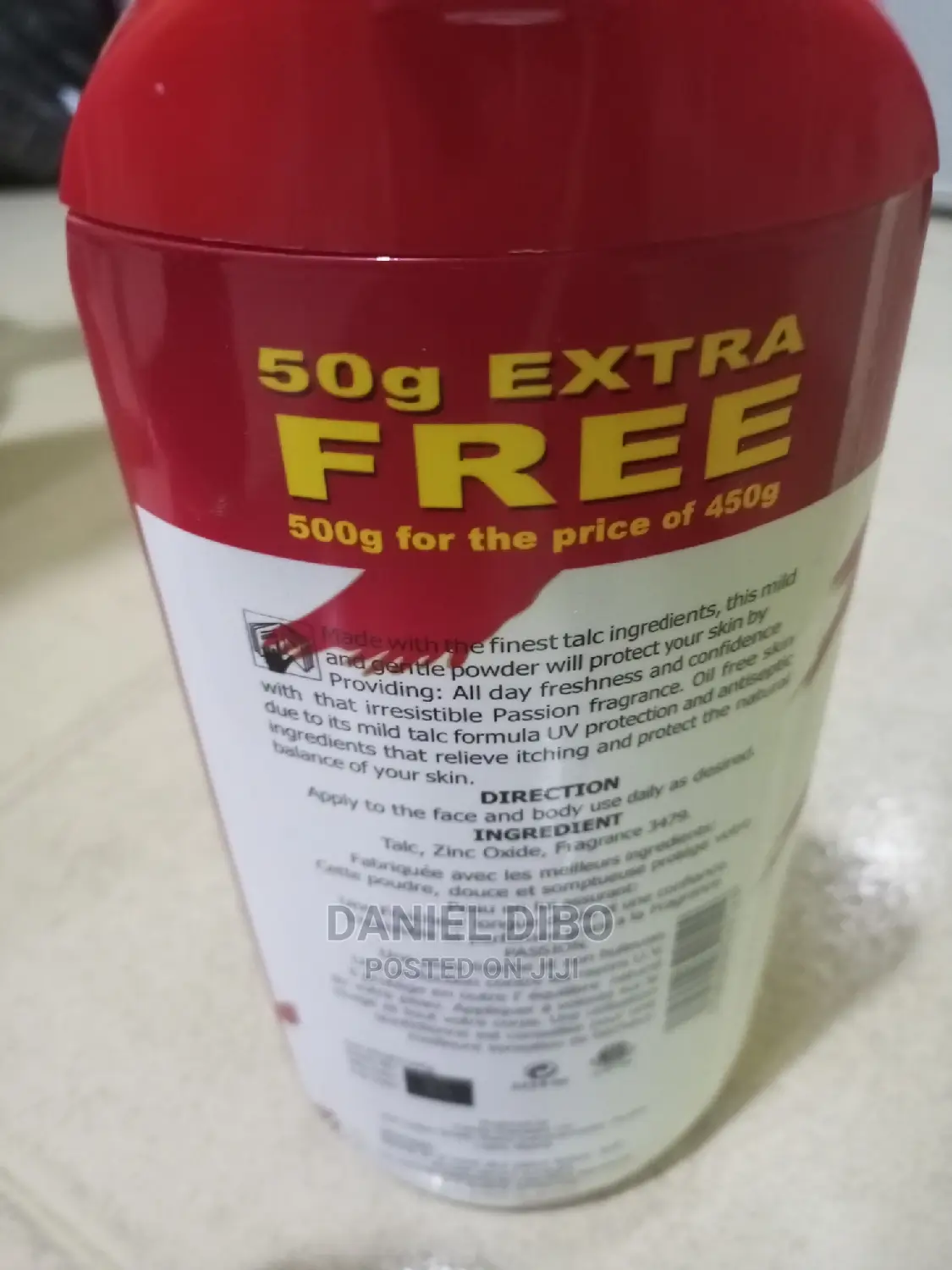 Passion Talcum Powder 500g