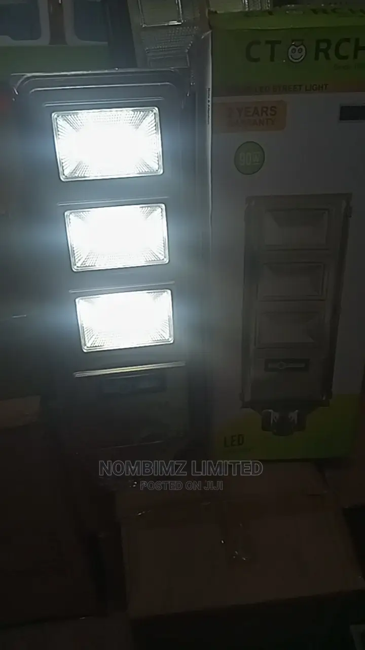 C Torch Original Product 90w All in One Solar Street