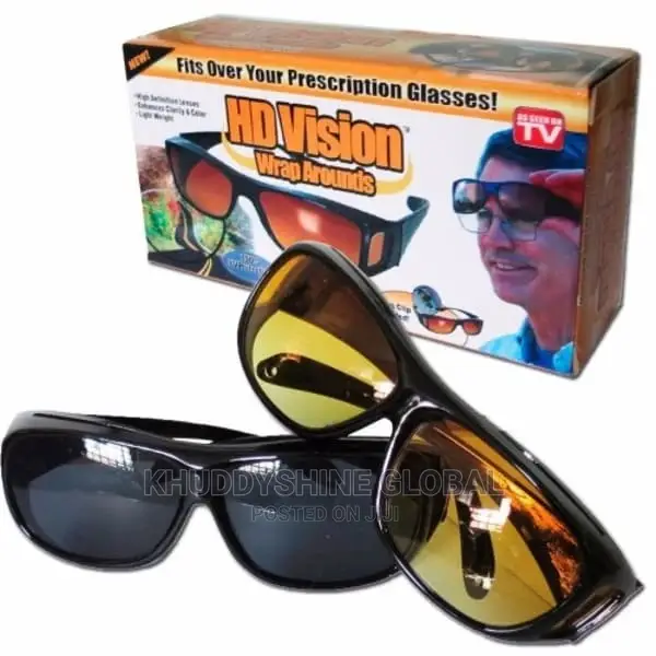 HD Vision Night Driving Glasses - 2 Pieces