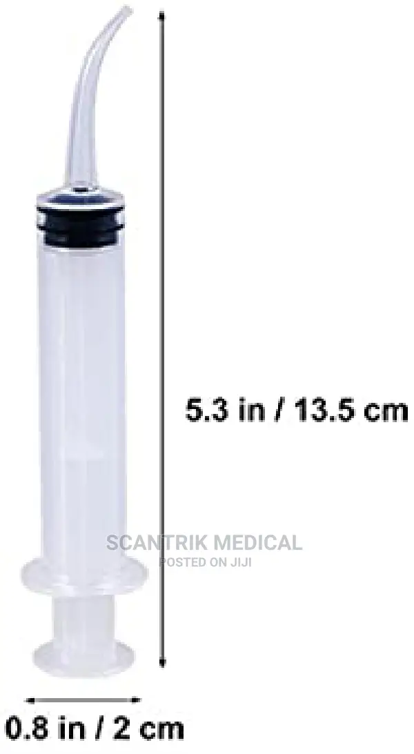 Dental Oral Irrigator Curved Syringe Floss Hygiene Teeth