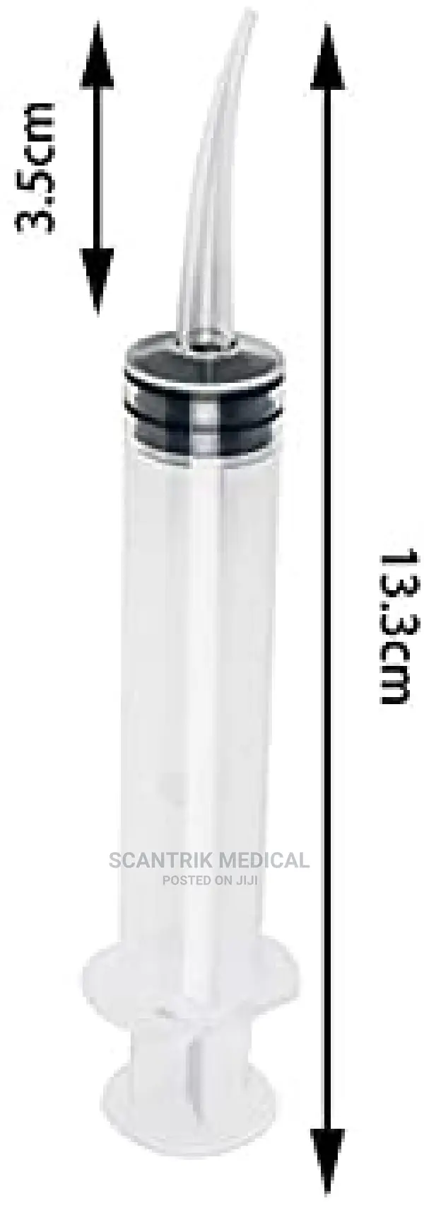 Curved Utility Syringes (100/Bag)