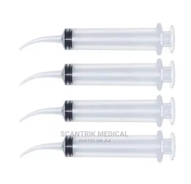 Disposable Dental Syringe With Curved Tip