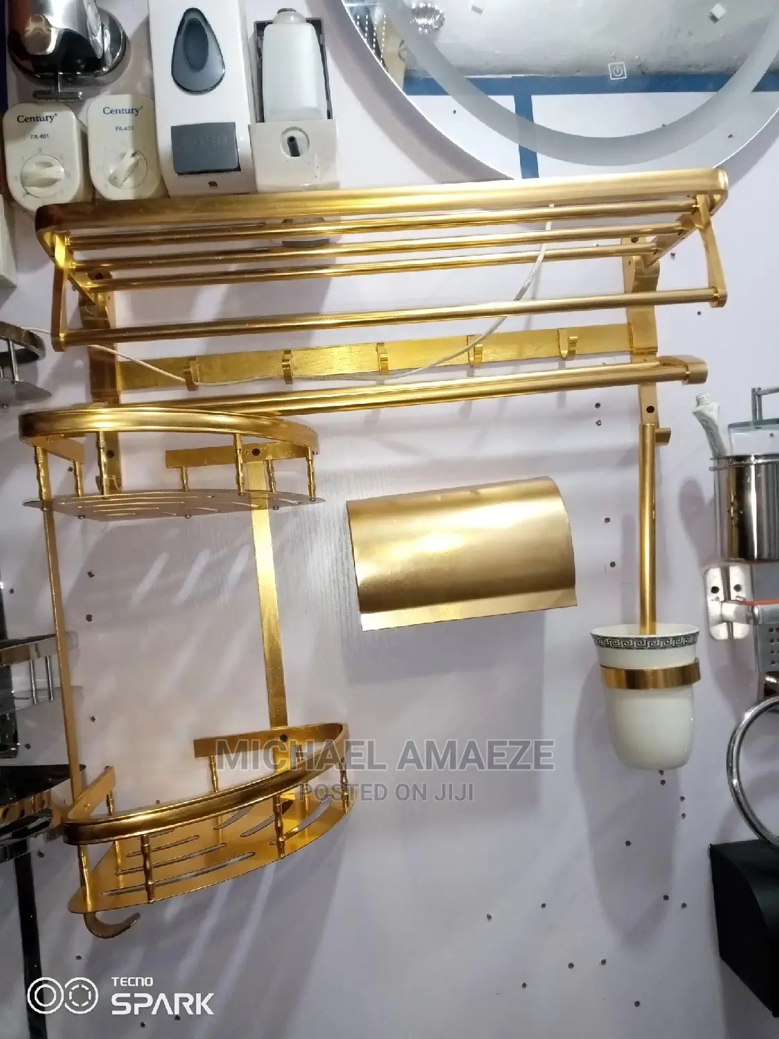 Gold Bathroom Accessories